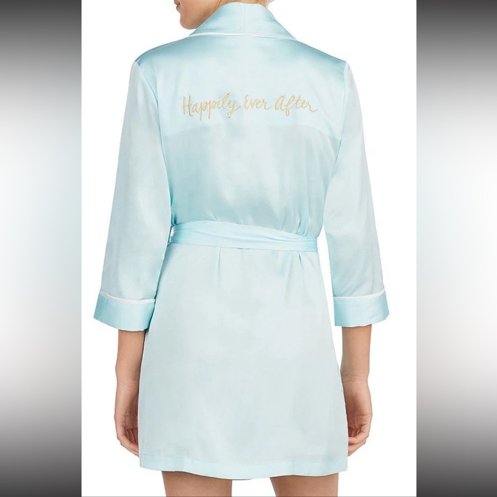 Kate Spade Bride Robe - Like New! 🩵 👰‍♀️